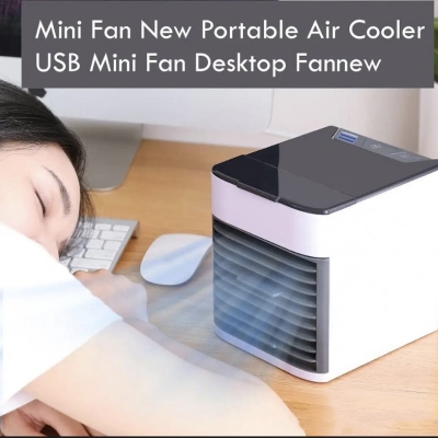 Picture of Mini Air cooler ultra cooling technology 2x Powerful Fan,Mini Ac and Air cooler For Office Mini Room And Car.