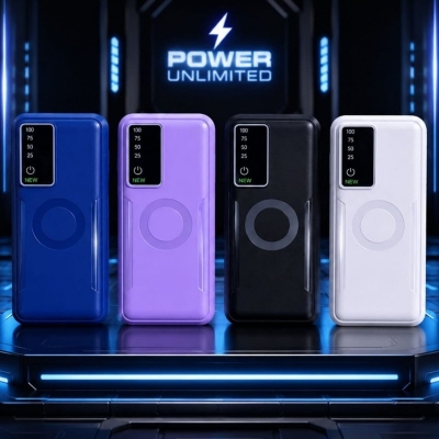 Picture of 20000mAh Fast Charging Power Bank with LED Display