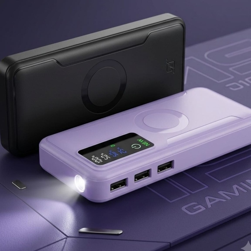 Picture of 20000mAh Fast Charging Power Bank with LED Display