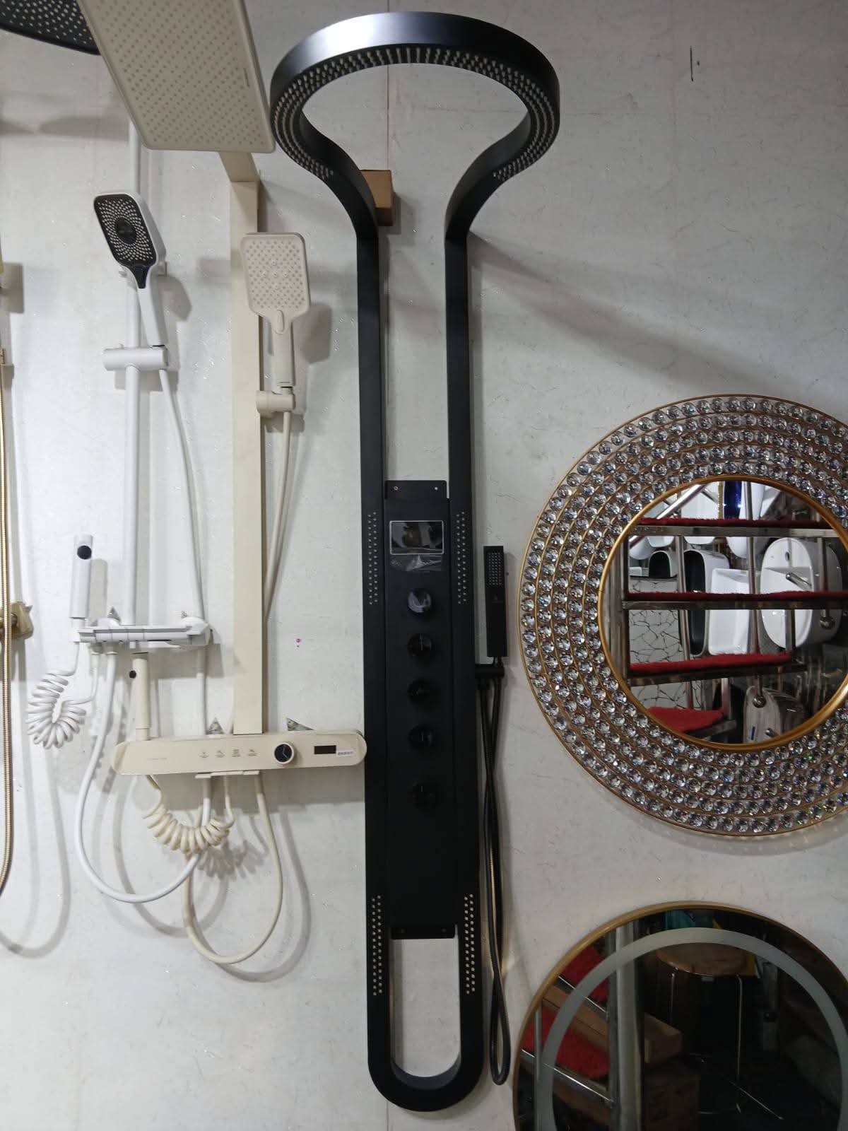 Picture of Panel Shower LED-Black