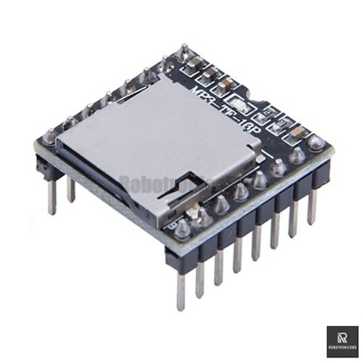 Picture of DFPlayer Mini MP3 Player Module | MP3 Music Player for Arduino & Microcontrollers (Black)