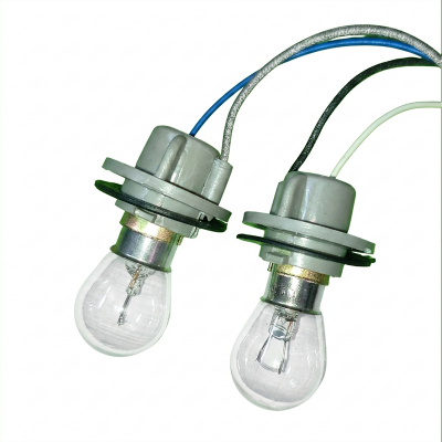 Picture of 2 Set Bulb & Holder for Incubator Heating | 12V 5W Bulb + BA15S Socket | Egg Incubator Heating System (2Set Bulb+Holder)