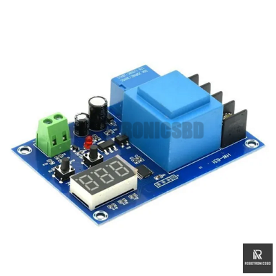 Picture of HCW-M633 6V–60V Battery Charging Control Module | Lithium & Lead-Acid Support | Auto Cut-Off with Digital Display (Blue)