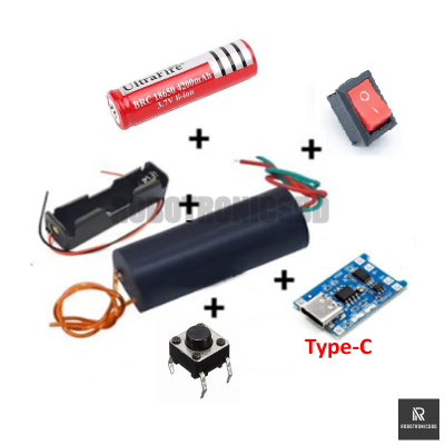Picture of DC 3V–6V to 400kV High Voltage Generator Module | Step-Up Transformer | Ignition Arc Module (6 sets)