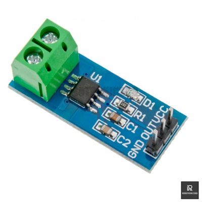 Picture of ACS712 Current Sensor Module | 5A / 20A / 30A Range | Hall Effect Current Detection for Arduino & Microcontrollers (Blue)