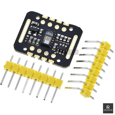 Picture of MAX30102 Pulse Sensor Module (Black PCB) | Heart Rate & SpO2 Sensor for Arduino, ESP32, Raspberry Pi (Black)