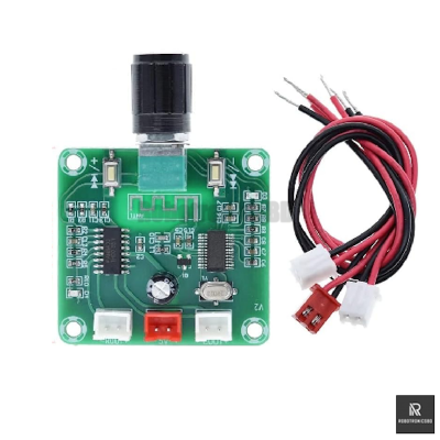 Picture of XH-A158 Bluetooth 5.0 Audio Amplifier Board | PAM8403 2x5W Stereo DIY Wireless Speaker Module | Dual Channel 5V Power (Green)