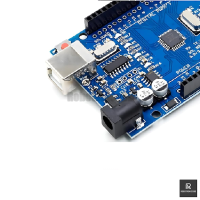 Picture of Arduino Uno R3 SMD CH340 Edition | ATmega328P Microcontroller Board | Compatible with Arduino IDE for Robotics, IoT & DIY Projects (Blue)