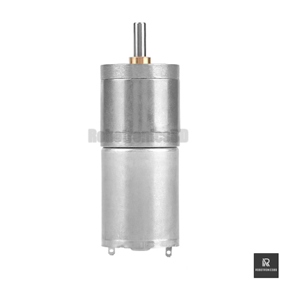 Picture of 25GA370 12V 300RPM/500RPM/600RPM Metal Gear Motor  High Torque DC Micro Gear Motor for Robot Car, Toy, DIY Projects (2 pcs)