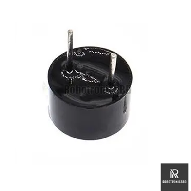 Picture of 3 Pcs Piezoelectric Buzzer 3V - 12V Black Color 12mm Diameter for Buzzer Alarm (Black)