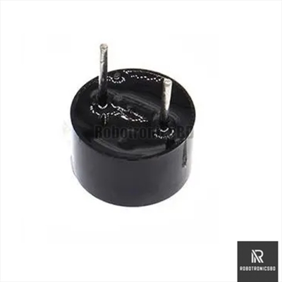 Picture of 3 Pcs Piezoelectric Buzzer 3V - 12V Black Color 12mm Diameter for Buzzer Alarm (Black)