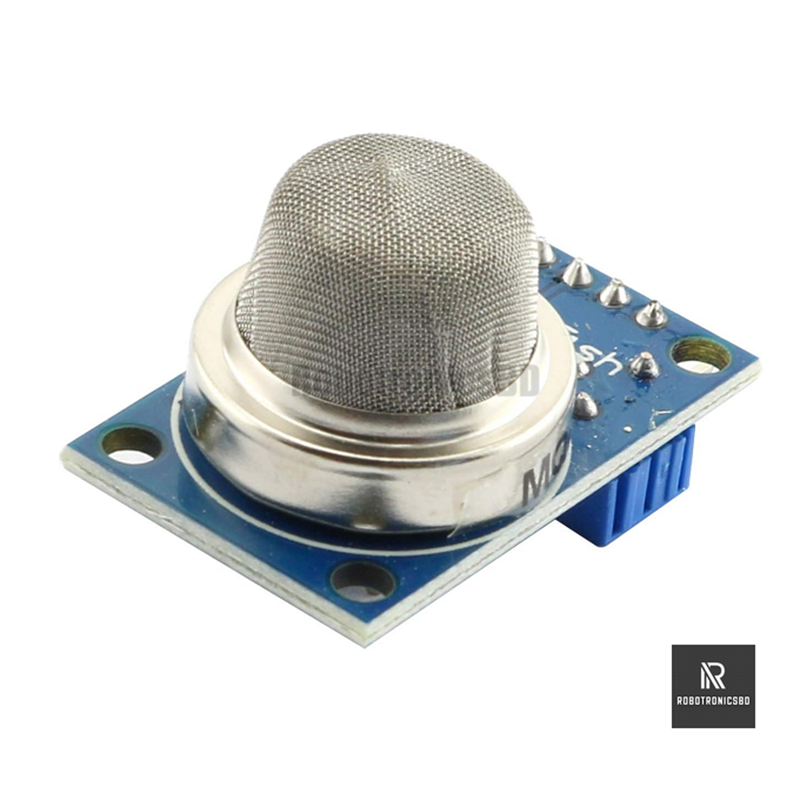 Picture of MQ2 Smoke Gas Sensor for Arduino Smoke Detector/Gas Detector Project (Blue)