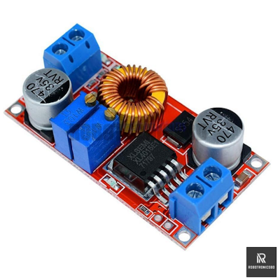 Picture of XL4015 Buck Converter 5A DC To DC CC CV Lithium Battery Step down Charging Board Led Power Converter Charger Step Down Module (Red)