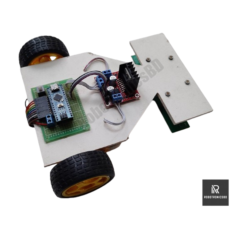 Picture of Line Follower Robot Using Arduino with 8 Array sensor 