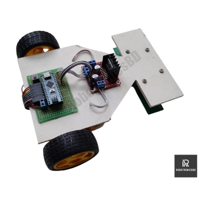 Picture of Line Follower Robot Using Arduino with 8 Array sensor 