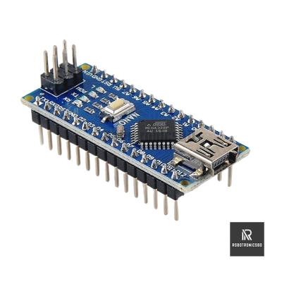 Picture of Arduino Nano V3 (ch340) with USB Cable (Blue)
