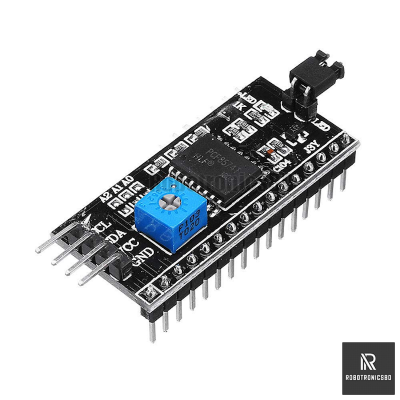 Picture of I2C LCD Display Module for Arduino, Raspberry Pi, ESP32 and other Microcontrollers (1 Pcs)