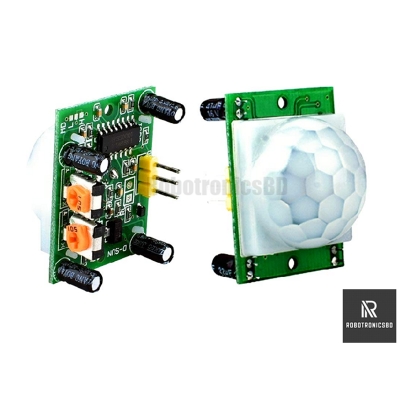 Picture of PIR Motion Sensor Module HC-SR501 (Human and Animals Motion Detector Sensor) (1 Pcs)