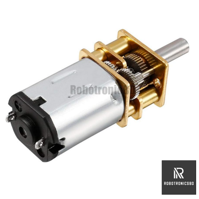 Picture of N20 DC Gear Motor 12V 100rpm/200rpm/600rpm/1000rpm for Line follower Robot (1Pcs)