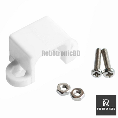 Picture of N20 Micro Motor Mount Set 3PI miniQ 20mm Plastic Micro Motor Mount Set (1 Pcs)