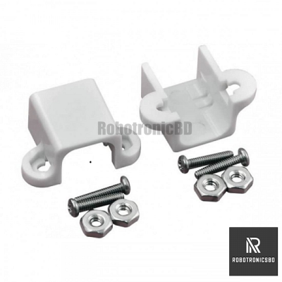 Picture of N20 Micro Motor Mount Set 3PI miniQ 20mm Plastic Micro Motor Mount Set (2 Pcs)
