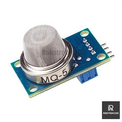 Picture of MQ5 Gas Sensor Module for Arduino Gas Detector Project (Blue)