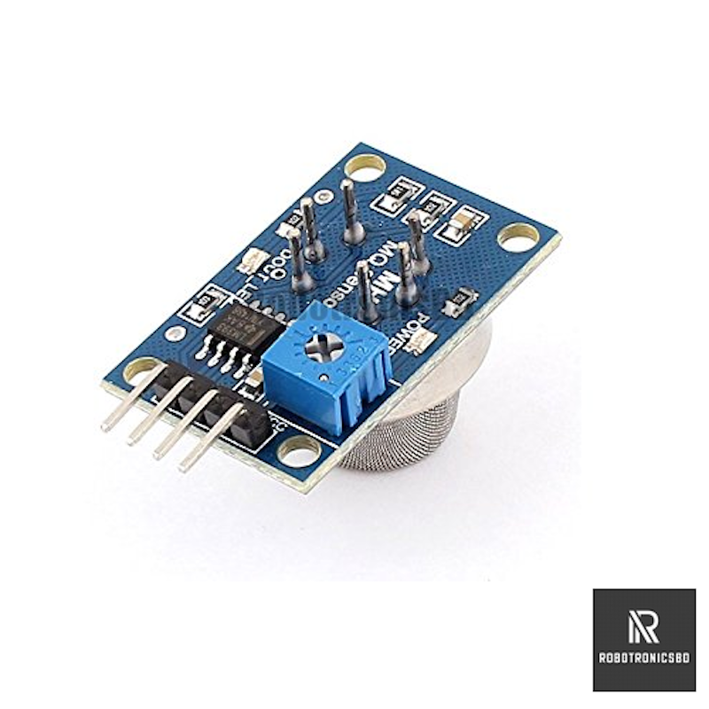 Picture of MQ5 Gas Sensor Module for Arduino Gas Detector Project (Blue)