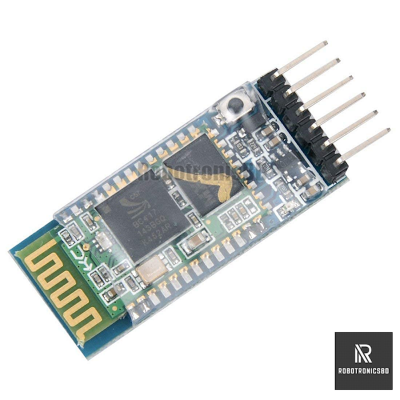 Picture of HC05 6Pin Bluetooth Module Serial Port Integrated Bluetooth Module for Arduino Remote Control (Blue)