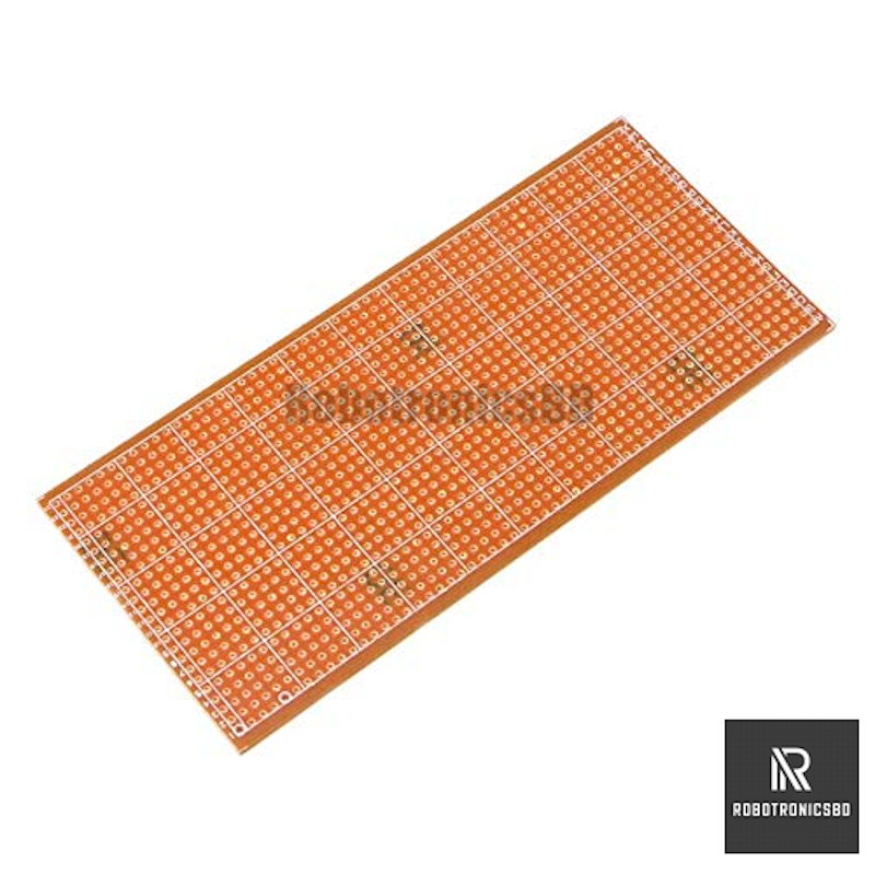 Picture of Veroboard Normal Dotted 14.5×6.5cm Stripboard Vero Board Dot Single Side Veroboard  For Prototyping Weld Soldering (1 Pcs)
