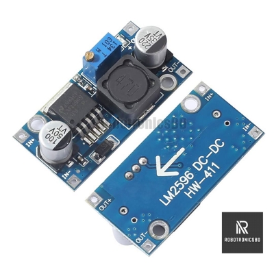 Picture of LM2596 Buck Converter DC-DC Step Down Adjustable Power Supply Module 3A Max (2 Pcs)