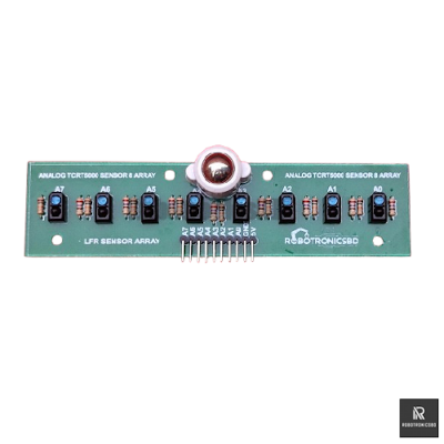 Picture of Line Follower 8 Array TCRT Sensor Module (Sensor Only)