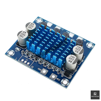 Picture of XH-A232 TPA3110 30W+30W 2.0 Channel Digital Stereo Audio Power Amplifier Board | DIY Speaker Amplifier (Blue)