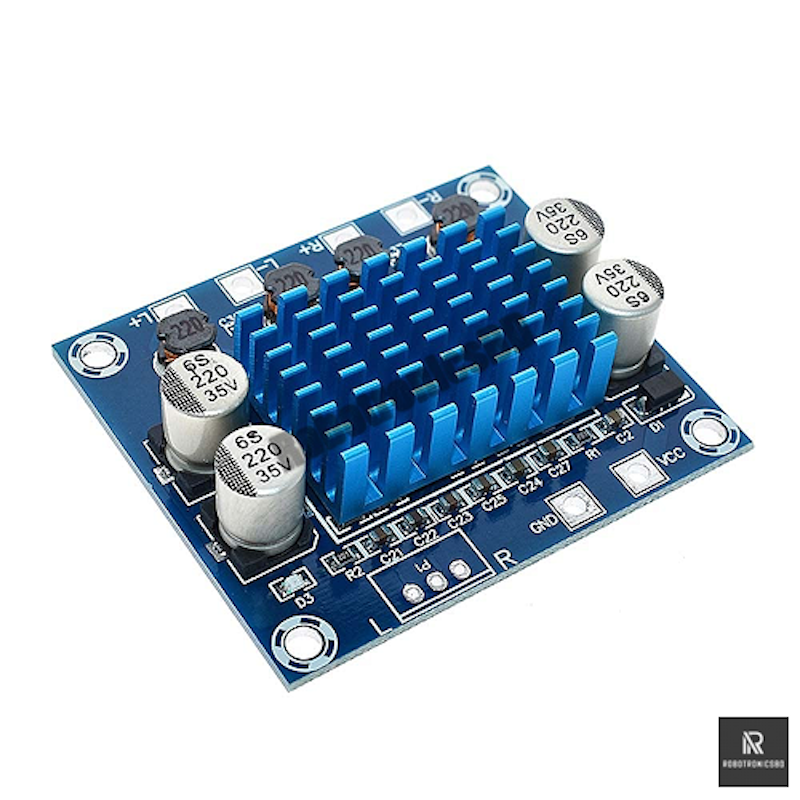 Picture of XH-A232 TPA3110 30W+30W 2.0 Channel Digital Stereo Audio Power Amplifier Board | DIY Speaker Amplifier (Blue)