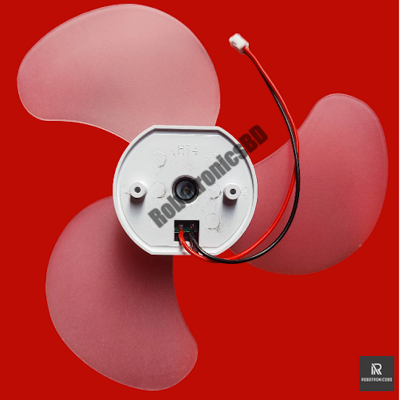 Picture of 6 Inch BLDC Brushless Fan Motor – 12V Fan Core with 3 Blades | High Air Flow ()