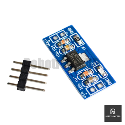 Picture of AMS1117 5V Voltage Regulator Module | DC-DC Step Down Power Supply | For Arduino, ESP8266, ESP32 & DIY Electronics Projects (1Pcs 5V)