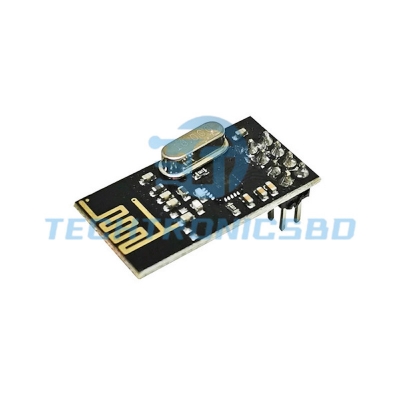Picture of NRF24L01 Wireless Transceiver Module (Without Antenna) | 2.4GHz SPI Communication Module for Arduino, STM32 & IoT Projects (2 Pcs without Antena)