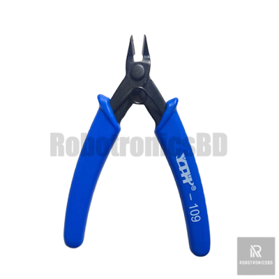 Picture of YTH-109 Cutting Pliers | Precision Wire Cutter for Electronics, PCB, and DIY Projects | Sharp Edge Nipper Tool (Blue)