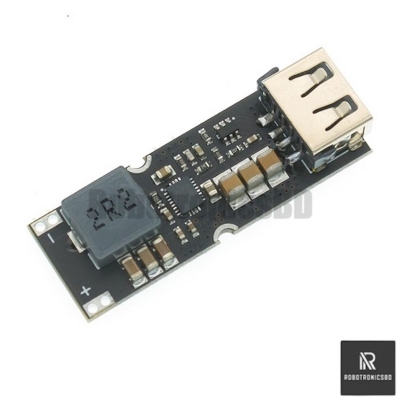 Picture of TPS61088 Boost Fast Charging Module | High-Power DC-DC Step-Up Converter | Fast Charge Power Supply Board for DIY Electronics (Black)