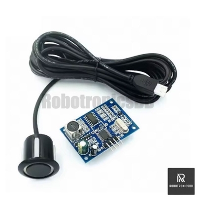 Picture of Waterproof Ultrasonic Sensor Module SR04T | Distance Measuring Sensor | Arduino, ESP32 & Outdoor DIY Projects (Blue)
