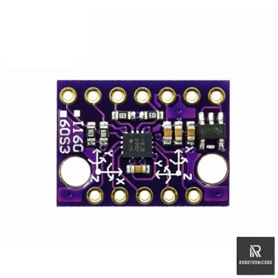 Picture of BMI160 6DOF Gyro & Accelerometer Sensor Module | 3-Axis Gyroscope + 3-Axis Accelerometer | Motion Sensor for Arduino, ESP32 & Robotics Projects (Purple)