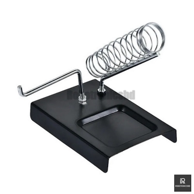 Picture of Soldering Iron Stand with Soldering Lead Holder Stick (Black)