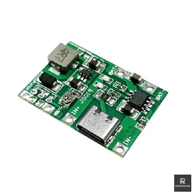 Picture of J5019 Type-C DC to DC Step-Up Boost Converter Module | Mini UPS | Voltage Booster | Power Bank DIY | Adjustable Output (Type - C)