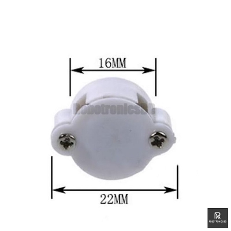 Picture of N20 Ball Caster Wheel | Omni-Directional Support Wheel for Smart Robot Car Chassis (White)
