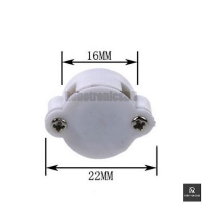 Picture of N20 Ball Caster Wheel | Omni-Directional Support Wheel for Smart Robot Car Chassis (White)