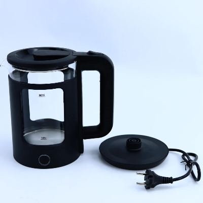 Picture of 2 Liters Glass Electric Kettle with Teapot for Water Heater (Multicolor)2000Watt