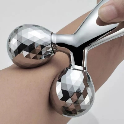 Picture of 3D Roller Y Shape 360 Rotate Face Body Massager