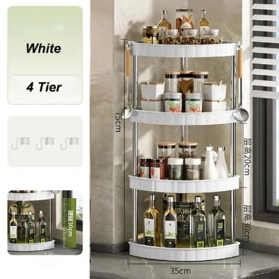 Picture of 4 Layer Corner Trolly Rack Multifunctional Corner