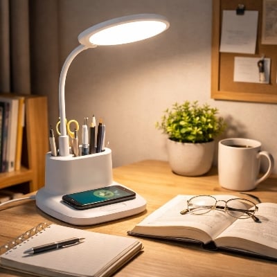 Picture of Portable USB Rechargeable LED Folding Desk Reading Table Lamp