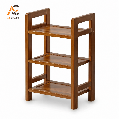 Meheguni Harmony Rack – Premium Meheguni Wood Rack for Books, Décor & More