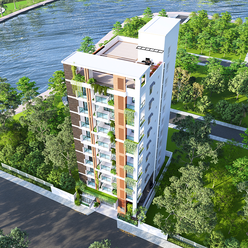 Picture of Property Anika Kutir 2850 sft Flat For Sale at Jolshiri Abashon 